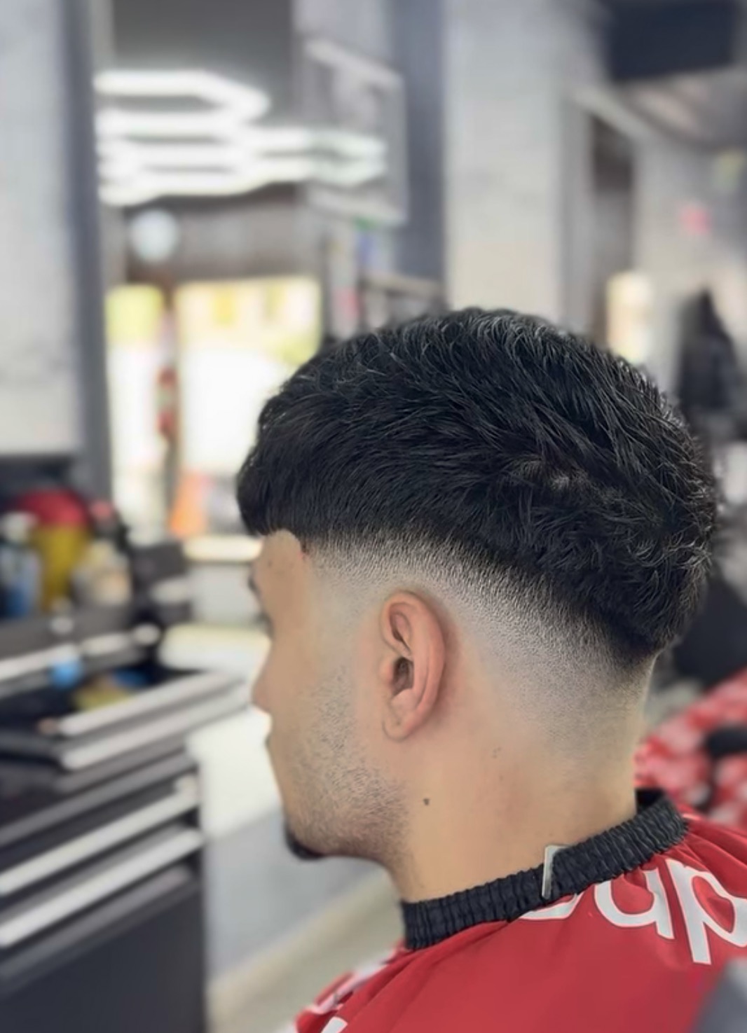 Taglio sfumato realizzato da 216 Barber